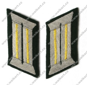 WH / HEER - Oficerskie patki na kołnierz / Kragenspiegel - kawaleria