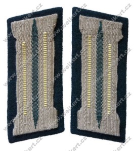 WH / HEER - Podoficerskie patki na kołnierz / Kragenspiegel - kawaleria