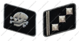 WAFFEN SS - Offiziere Kragenspiegel - Division Totenkopf - ver.2 - obersturmführer