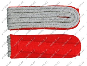 WH / HEER - Artyleria - Oficerskie naramienniki / Schulterklappe - oficerowie młodsi