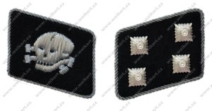 WAFFEN SS - Offiziere Kragenspiegel - Division Totenkopf - ver.2 - sturmbannführer