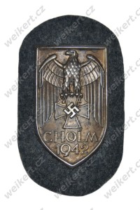 WEHRMACHT / HEER - Tarcza naramienna - CHOLM 1942