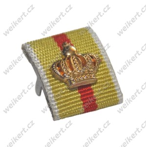 Baretka - Order Zasługi Wojskowej Karola Fryderyka z cesarską koroną
