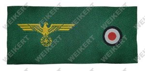 WH / HEER - BeVo - Kokarda i orzeł na czapki polowe i furażerki - generalski