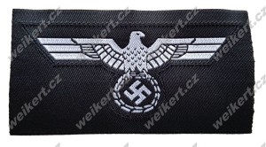 WH / HEER - BeVo - orzeł na kurtkę mundurową - wojska pancerne - No.2