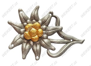 WEHRMACHT / HEER - Insygnia na czapkę - Szarotka strzelców górskich / Gebirgsjäger