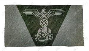 WAFFEN SS - BeVo - Czaszka i orzeł na czapki polowe - No.3