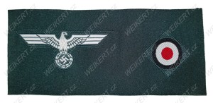 WH / HEER - BeVo - Kokarda i orzeł na czapki polowe i furażerki - No.3