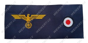 KRIEGSMARINE - BeVo - Kokarda i orzeł na czapki polowe i furażerki - No.3