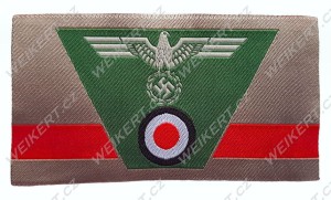 WH / HEER - BeVo - Kokarda i orzeł na czapki polowe - No.3