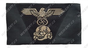 WAFFEN SS - BeVo - Czaszka i orzeł na czapki polowe - No.2