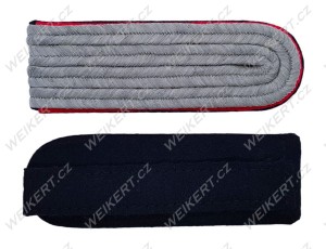 WAFFEN SS - Oficerskie naramienniki / Schulterklappe - Artyleria - oficerowie młodsi