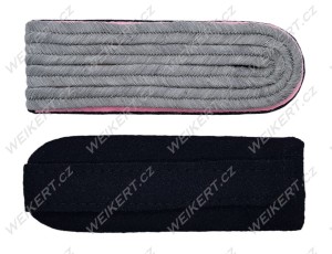 WAFFEN SS - Oficerskie naramienniki / Schulterklappe - Oddziały pancerne - oficerowie młodsi