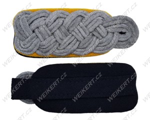 WAFFEN SS - Oficerskie naramienniki / Schulterklappe - Kawaleria - oficerowie starsi