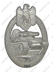 Pancerna odznaka szturmowa - srebrna