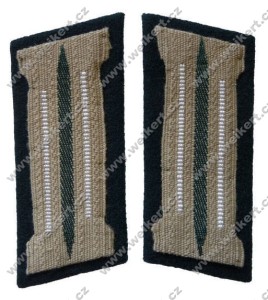 WH / HEER - Podoficerskie patki na kołnierz / Kragenspiegel - piechota