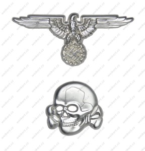 WAFFEN SS  - Insygnia na czapki - ver.2