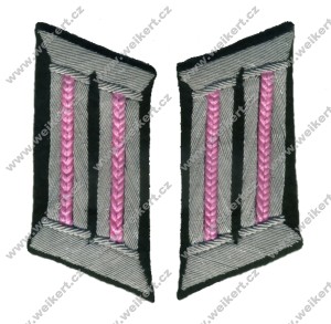 WH / HEER - Oficerskie patki na kołnierz / Kragenspiegel - wojska pancerne