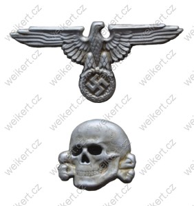 WAFFEN SS  - Insygnia na czapki - ver.1