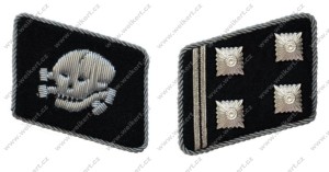 WAFFEN SS - Offiziere Kragenspiegel - Division Totenkopf - ver.2 - obersturmbannführer